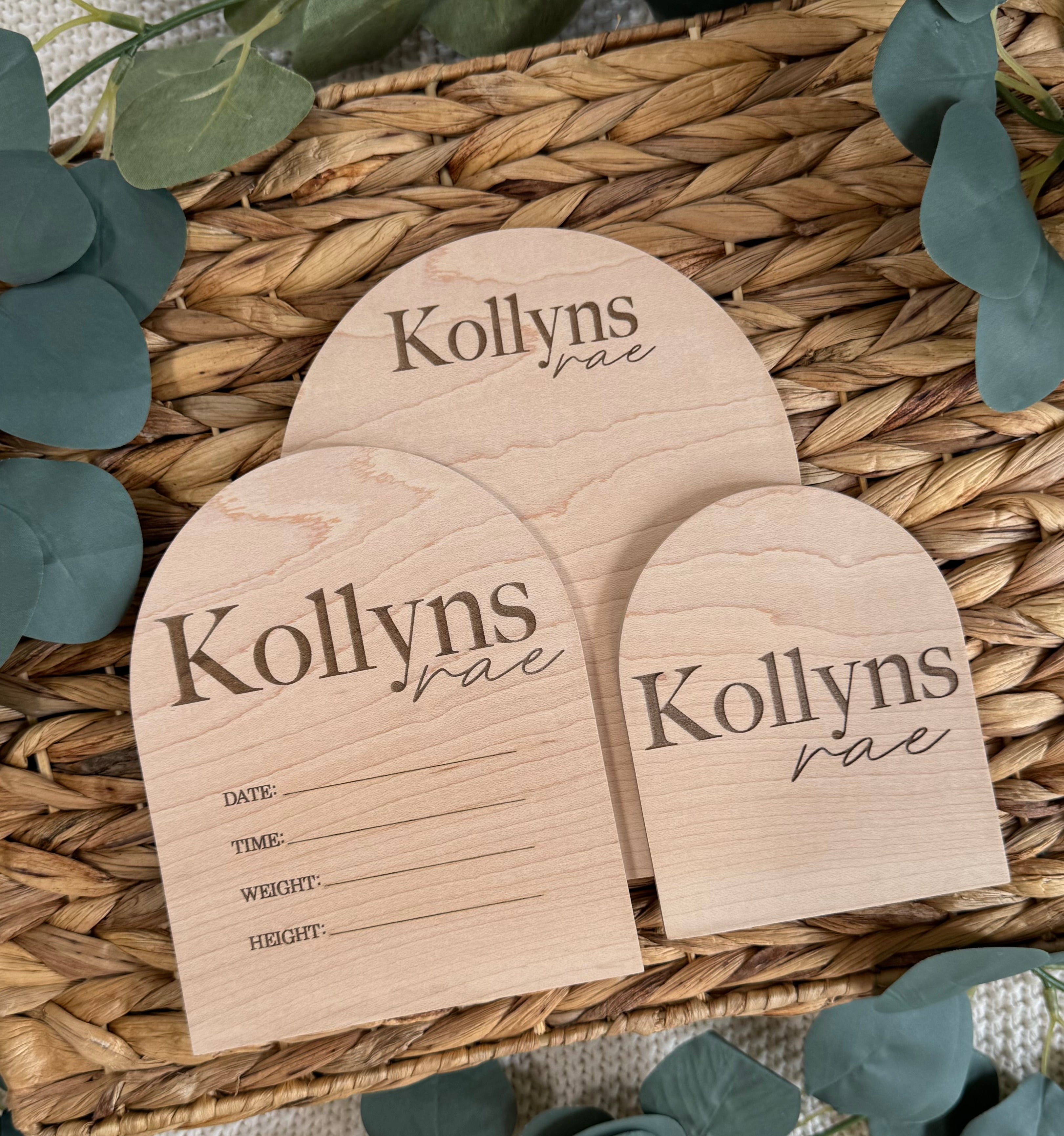 Birth Announcement Bundle